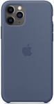 Apple Silicone Case для iPhone 11 Pro (морской лед)