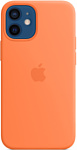 Apple MagSafe Silicone Case для iPhone 12 mini (кумкват)