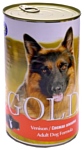 Nero Gold Консервы для собак. Свежая оленина (1.25 кг) 1 шт.