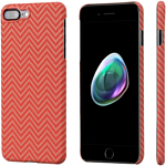 Pitaka MagEZ Case Pro для iPhone 7 Plus (красный/оранжевый)