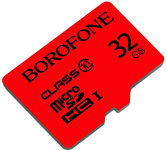 Borofone microSDHC 32GB (без адаптера)