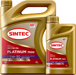 Sintec Platinum 7000 5W-30 ILSAC GF-6A API SP 4+1л