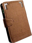 Tuff-Luv Eco-nique natural Hemp Brown case for Kindle Keyboard (A9_21)