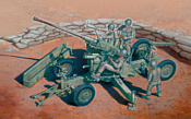 Italeri 6458 Bofors Aa Gun W/Servants