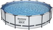 Bestway Steel Pro Max (457x107, с фильтр-насосом, чехлом, диспенсером и лестницей)