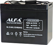 ALFA 12V-80Ah(C20) L+ (80Ah)