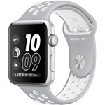 Apple Watch Nike+ 42mm Silver with Flat Silver/White Nike Band (MNNT2)