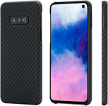 Pitaka MagEZ для Samsung Galaxy S10e (twill, черный/серый)