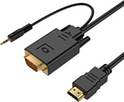 HDMI - VGA / Jack 3.5 male 10 м