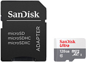 SanDisk Ultra microSDXC SDSQUNR-128G-GN3MA 128GB (с адаптером)