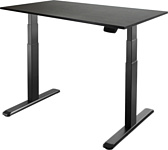 ErgoSmart Ergo Desk Prime 1380x800x18 мм (дуб темно-коричневый/черный)