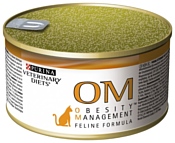 Pro Plan Veterinary Diets Feline OM Obesity (Overweight) Management canned (0.195 кг) 12 шт.