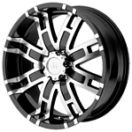 Helo HE835 9x20/5x139.7 D108 ET18 Gloss Black Machined