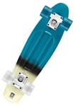 Osprey Paint Blue 22'' Retro Plastic Skateboard