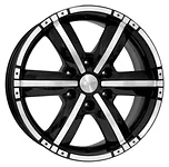 K&K Окинава-оригинал 7.5x17/6x139.7 D67.1 ET38 Алмаз черный