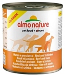 Almo Nature Classic Adult Dog Beef and Ham (0.29 кг) 6 шт.