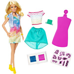 Barbie Crayola Color Stamp Fashion Doll FRP05