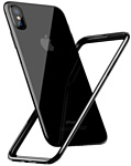Baseus Metal Border для iPhone X (черный)