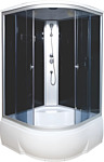 Водный мир ВМ-8819 120x120 (черный/тонированное стекло)
