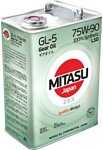 Mitasu MJ-411 GEAR OIL GL-5 75W-90 LSD 100% Synthetic 4л