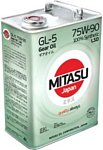 Mitasu MJ-411 GEAR OIL GL-5 75W-90 LSD 100% Synthetic 4л Mitasu MJ-411 GEAR OIL GL-5 75W-90 LSD 100% Synthetic 4л