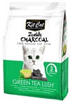 Kit Cat Zeolite Charcoal Green Tea Lush 4кг