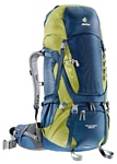 Deuter Aircontact 55+10 blue/green (midnight/moss)