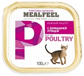 MEALFEEL Домашняя птица для кошек консервы (0.1 кг) 1 шт.