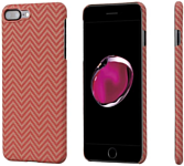 Pitaka MagEZ Case Pro для iPhone 8 Plus (красный/оранжевый)