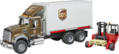 Bruder MACK Granite UPS logistics truck 02828