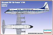 Eastern Express Гражданский авиалайнер Viscount 700 Air France EE144138-1