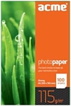 ACME Photo Paper (Value pack) A6 (10x15cm) 115 g/m2 100л