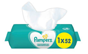 Pampers Sensitive 52 шт