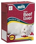Bozita Feline chunks in jelly with Beef liver (0.37 кг) 1 шт.