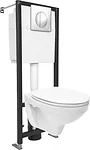 Cersanit Delfi SET-DEL/Black/TPL/Cg