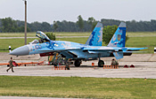 Hasegawa Истребитель Su-27 Flanker Ukrainian Air Force Digi Camo