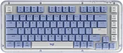 Logitech Alto Keys K75M 920-013301 white/blue, с гравировкой Logitech Alto Keys K75M 920-013301 white/blue, с гравировкой