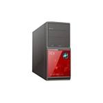FOX 6809BR w/o PSU Black/red