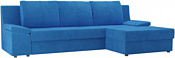 Лига диванов Челси 105331 (правый, голубой)