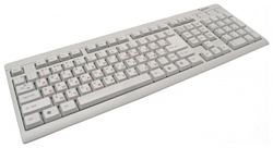 Gembird KB-8300-R White PS/2