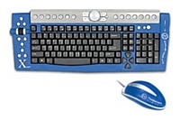 Thermaltake Xaser III Keyboard and Mouse A1807 Blue USB+PS/2