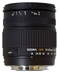 Sigma AF 18-125mm f/3.5-5.6 DC Canon EF-S