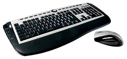 Oklick 860M Cordless Multimedia Keyboard and Laser Mouse black USB