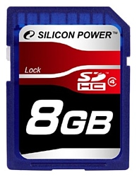 Silicon Power SDHC Card 8GB Class 4