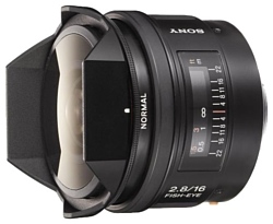 Sony 16mm f/2.8 Fisheye (SAL-16F28)