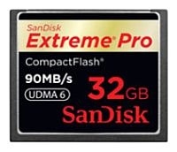 Sandisk Extreme Pro CompactFlash 90MB/s 32Gb