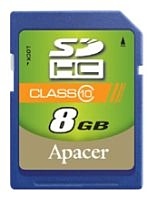 Apacer SDHC 8Gb Class 10