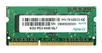 Модуль памяти Apacer DDR3 1066 SO-DIMM 4Gb
