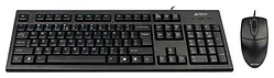 Набор клавиатуры и мыши A4Tech KR-8520D black USB