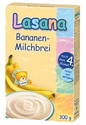 Lasana Банановая молочная, 300 г